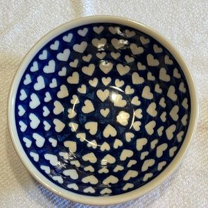 Polish pottery bowl